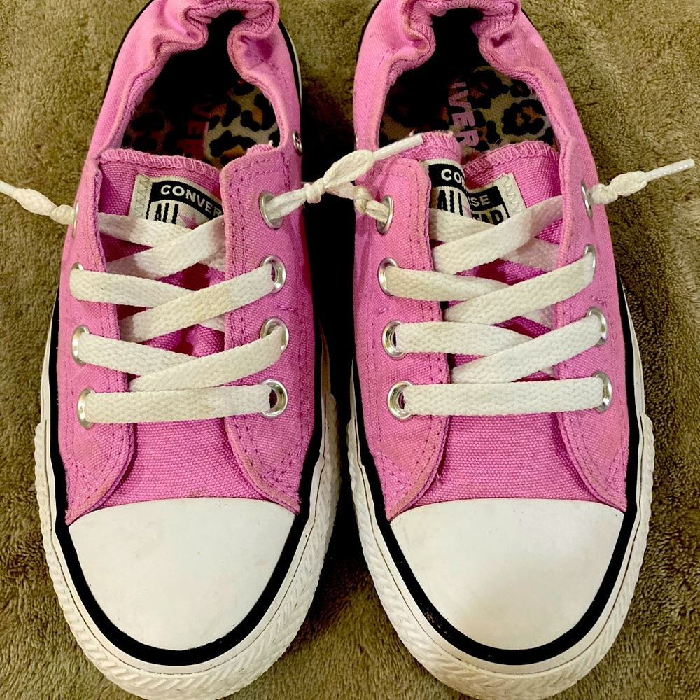 Women’s Converse, Chuck Taylor All-Star Shoreline, slip on Sneakers, Pink